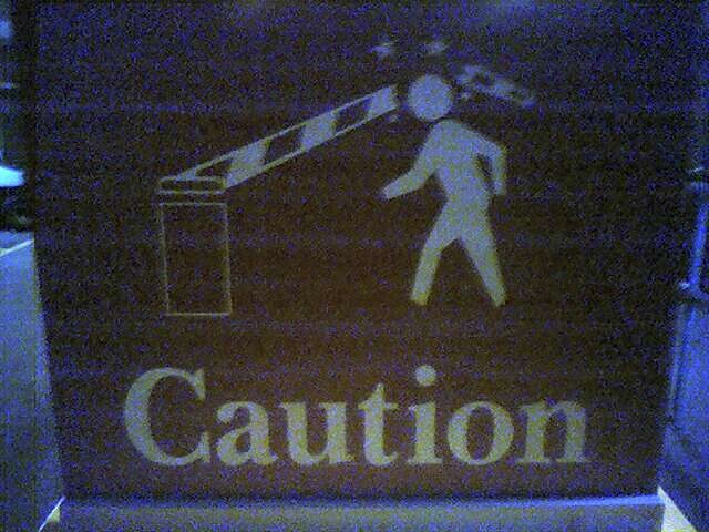 caution